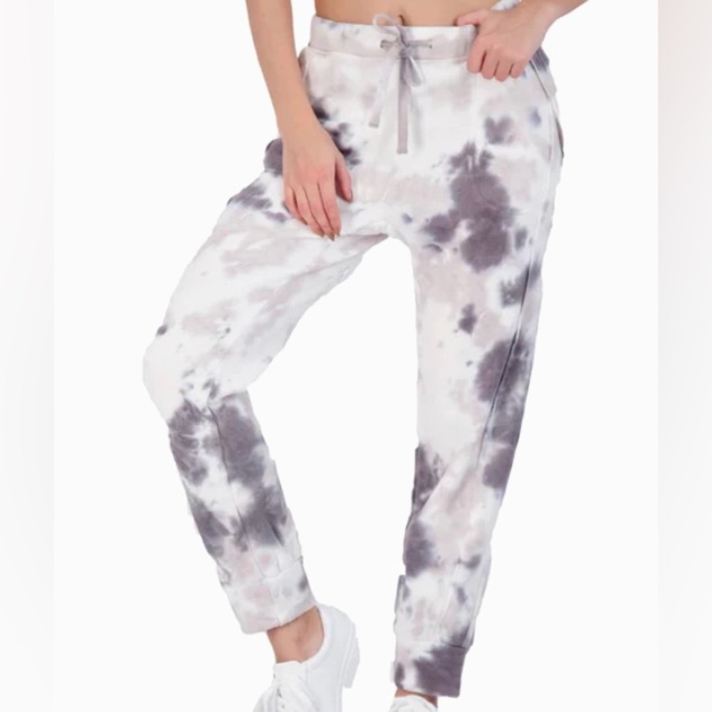 Free people sweatpants - tye dye
